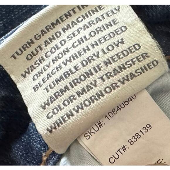 Torrid Womens Size 12 Distressed Frayed Hem Blue Denim Jeans Cut #838139 - Picture 5 of 8